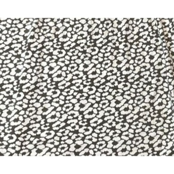 (6 for $25)LOFT Ruffled Animal Print Sleeveless Summer Dress Size M - Picture 5 of 7